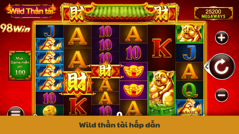 Wild thần tài hấp dẫn